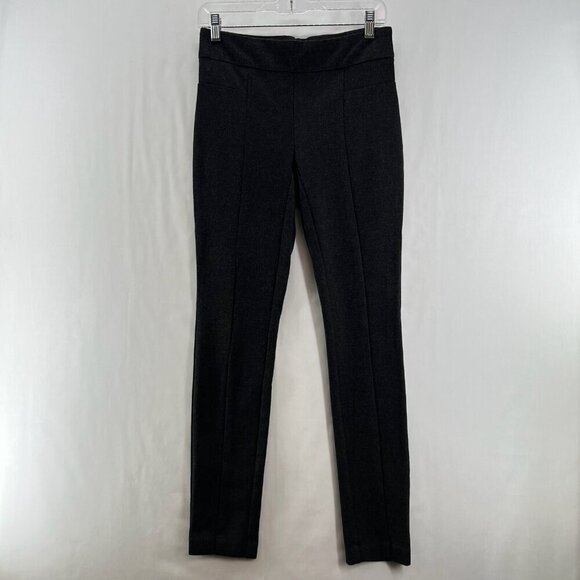 Hilary Radley Pants - Hilary Radley Pants Womens S Skinny Ankle Mid Rise Pull On Stretch Heather Gray